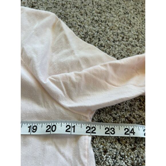 VINTAGE BARBIZON sz M NIGHTGOWN Feathaire Embroidered Lace Donnie Lola PINK F24 - Picture 4 of 9